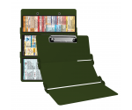 WhiteCoat Clipboard® Trifold - Army Green Primary Care Edition